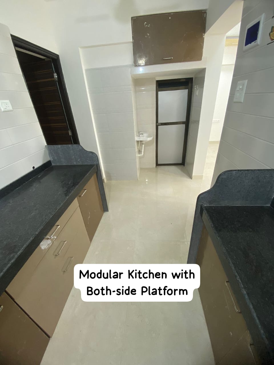 Modular Kitchen — Both-side Platform